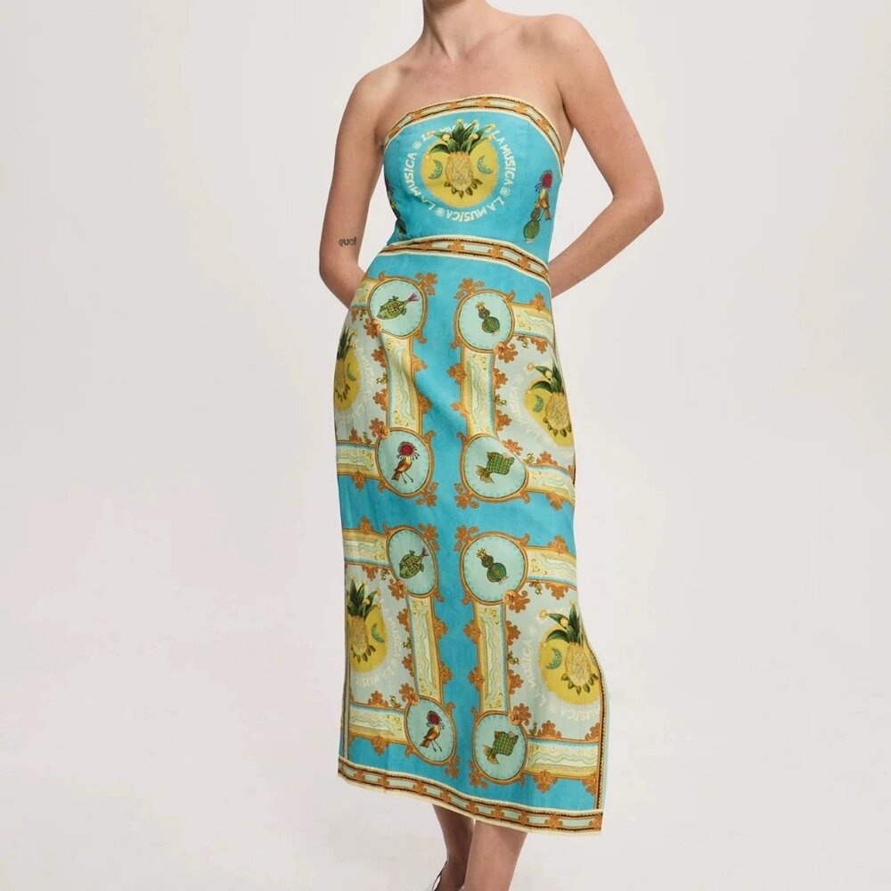 Alemais LA MUSICA MIDI DRESS EXCLUSIVE